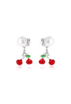 Earrings with a Lucky Clover - фото 123298