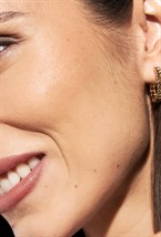 Square Weave Earrings - фото 123332