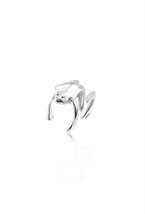 Cuff with the Spider symbol Rhodium - фото 123367