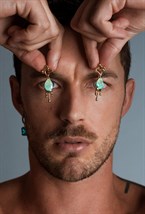 Cuff with the Tree symbol Gold - фото 123371