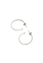 Pearls Hoops Earrings - фото 123423