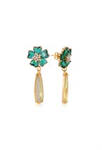 Green Flowers Crystal - фото 123529