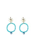 Amazonite Earrings - фото 123559