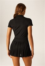 Платье-комбинезон черный "Sport Chic" - фото 123615