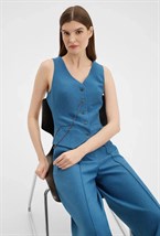 Жилет с цепочкой - фото 125830