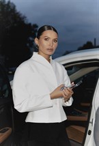 Жакет на стойке «White Diamond» - фото 125996