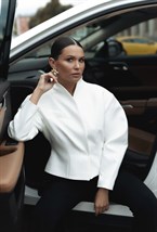 Жакет на стойке «White Diamond» - фото 125998