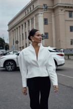 Жакет на стойке «White Diamond» - фото 125999