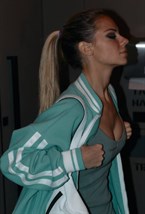 Трикотажный бомбер на молнии - фото 126269