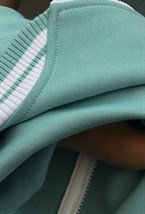 Трикотажный бомбер на молнии - фото 126270