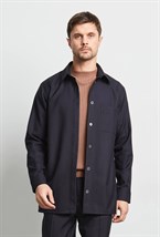 Рубашка синяя - фото 126373