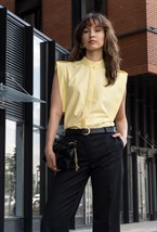 Блуза с широкой проймой - фото 126449