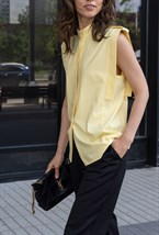 Блуза с широкой проймой - фото 126450