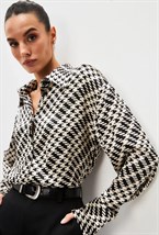 Рубашка "гусиная лапка" - фото 126454