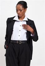 Рубашка с воротником трансформером - фото 126487