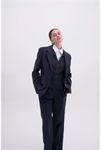 Брюки-прямого кроя - фото 127711