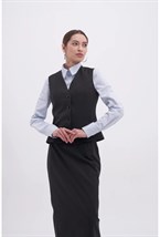 Жилет приталенный - фото 127827