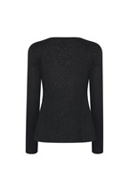 Лонгслив вечерний мерцающий - фото 127930