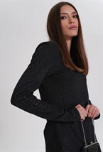 Лонгслив вечерний мерцающий - фото 127931