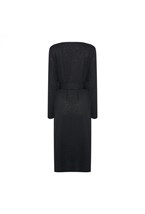 Платье вечернее с поясом - фото 127991