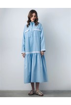 Платье с воланом - фото 128026