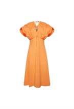 Платье с драпировками "Танита" - фото 128029