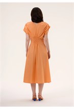 Платье с драпировками "Танита" - фото 128032