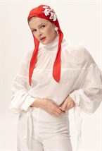 Чепчик-повязка "Мерседес " - фото 128166