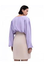 Юбка с кнопкой - фото 128248