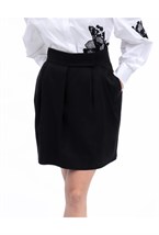 Юбка с кнопкой - фото 128258