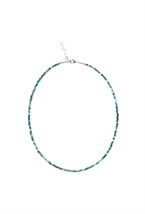 чокер из хризоколлы - фото 128420