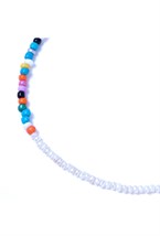 чокер из бисера со вставкой из жемчужин - фото 128435