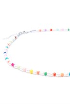 чокер из жемчуга и бисера - фото 128449