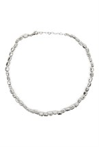 чокер из серебряного гематита - фото 128455