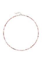 чокер из разноцветной шпинели - фото 128465