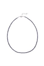 чокер из серо-голубых сапфиров - фото 128477