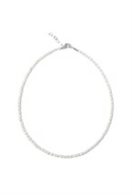 чокер из речного жемчуга - фото 128483