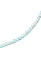 чокер из ясно-голубого ларимара - фото 128545