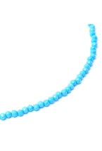 чокер из голубого турквенита - фото 128563