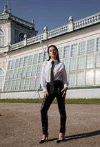 Брюки лаковые - фото 129308