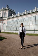 Брюки лаковые - фото 129309