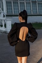 Платье с открытой спиной - фото 129359