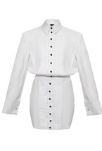 Платье с манишкой - фото 129365