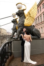 Платье с открытой спиной - фото 129371