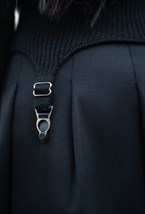 Свитер с подвязками - фото 129430