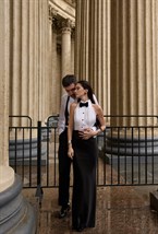 Шелковая юбка макси - фото 129471