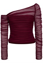 Топ Vivienne бордо - фото 129635