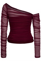 Топ Vivienne бордо - фото 129636