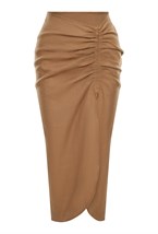 Юбка Maya коричневая - фото 129726