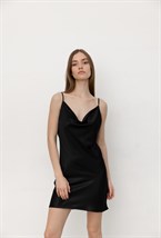 Мини шелковое платье - фото 129804